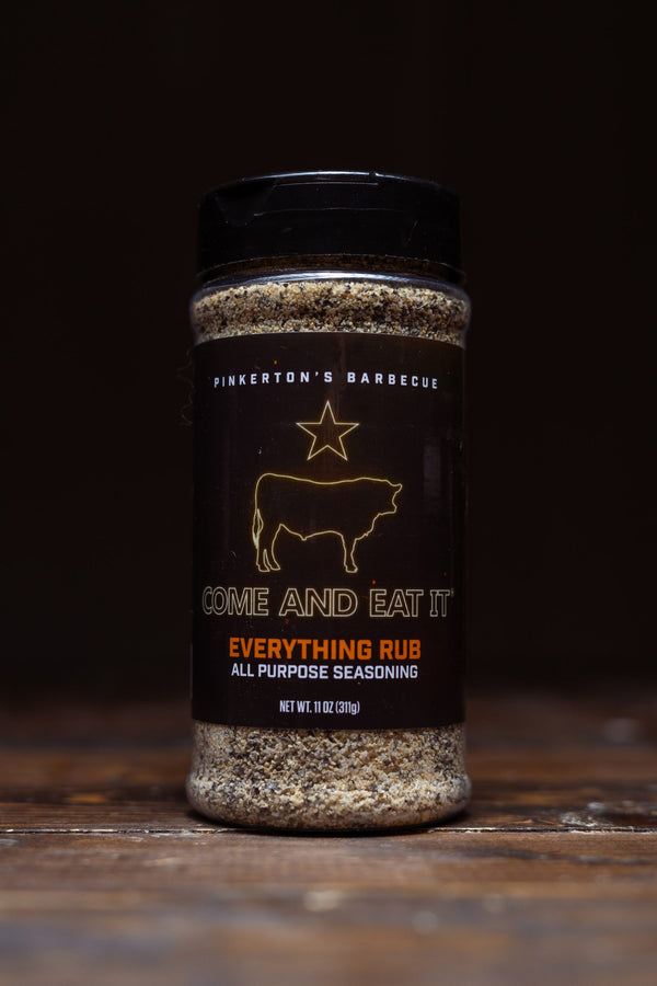COME AND EAT IT Everything Rub all-purpose seasoning jar