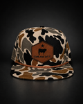 Camo COME AND EAT IT® Hat with Burnt Orange Rope